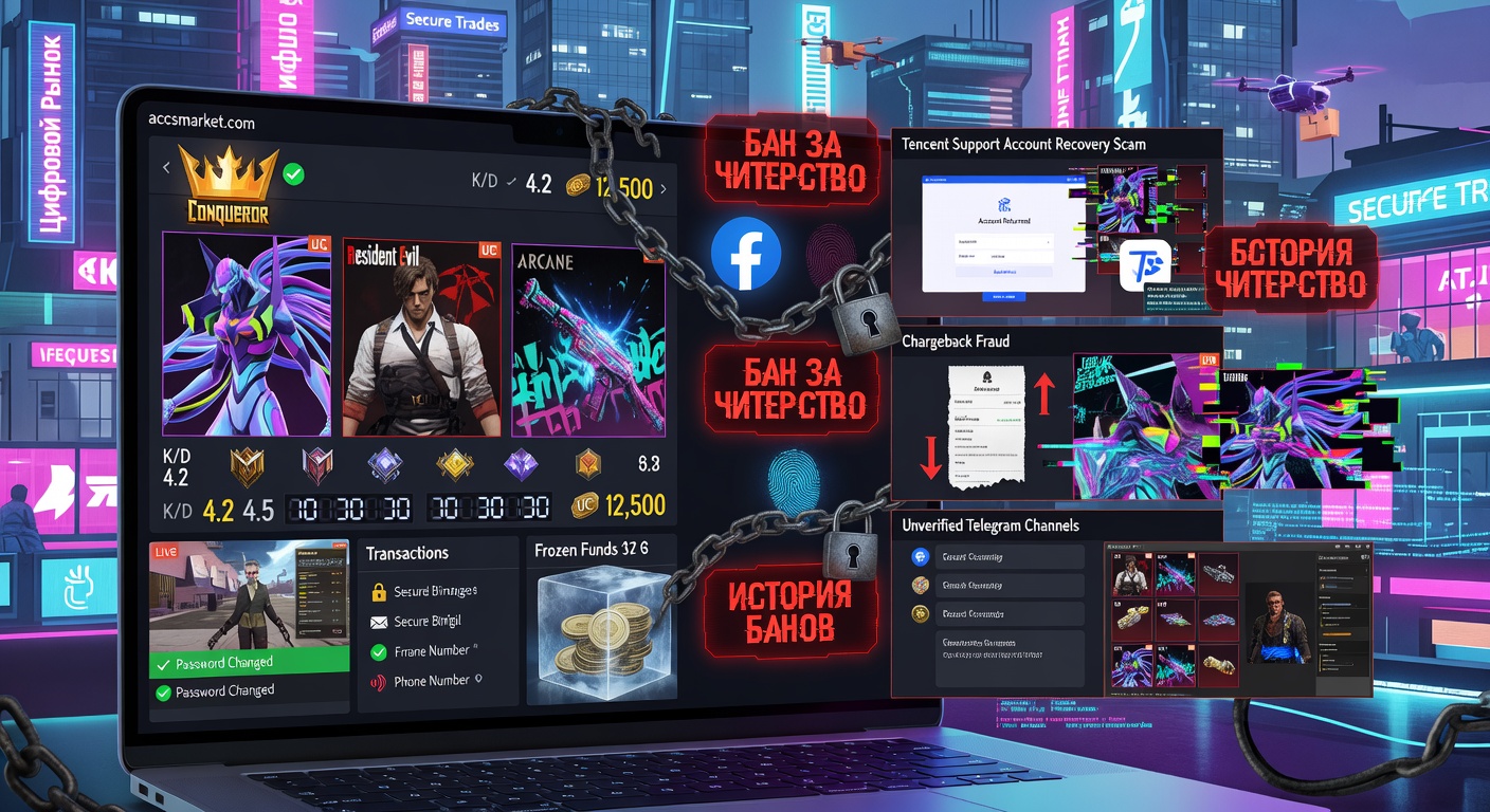 Как безопасно купить или продать аккаунт PUBG Mobile с готовыми скинами и донатом