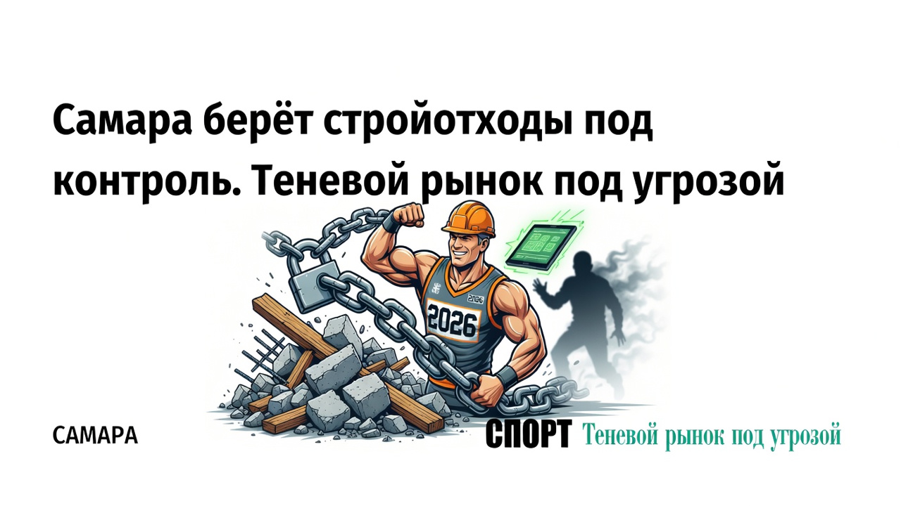 Самара берёт стройотходы под контроль. Теневой рынок под угрозой