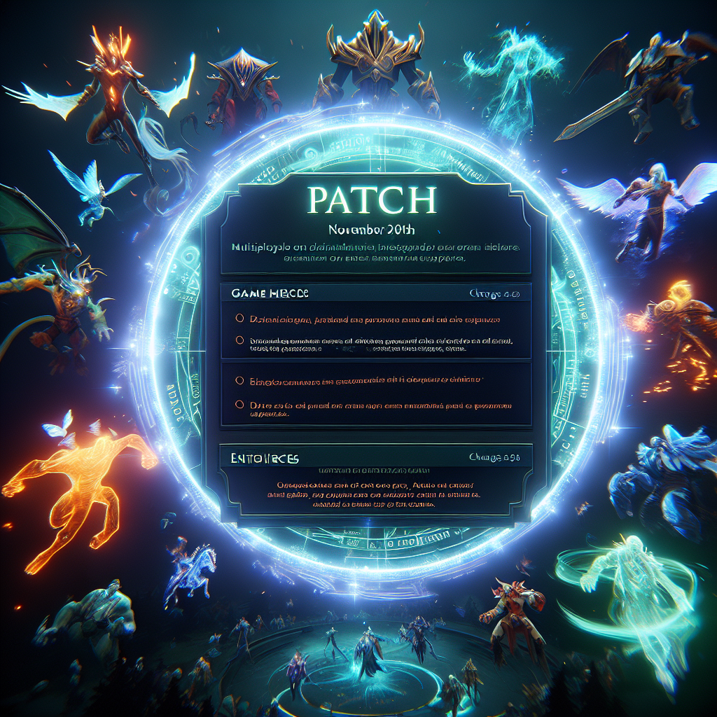 Обновление Dota 2 от 20 ноября: Что нового?