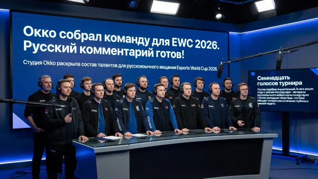 Okko собрал команду для EWC 2026. Русский комментарий готов!